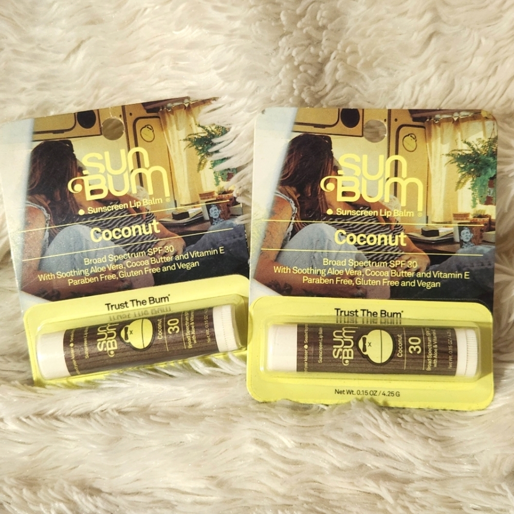 SUN BUM COCONUT Sunscreen Lip Balm